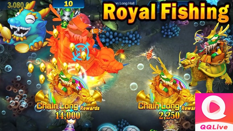 tải qq live chơi Royal Fishing game